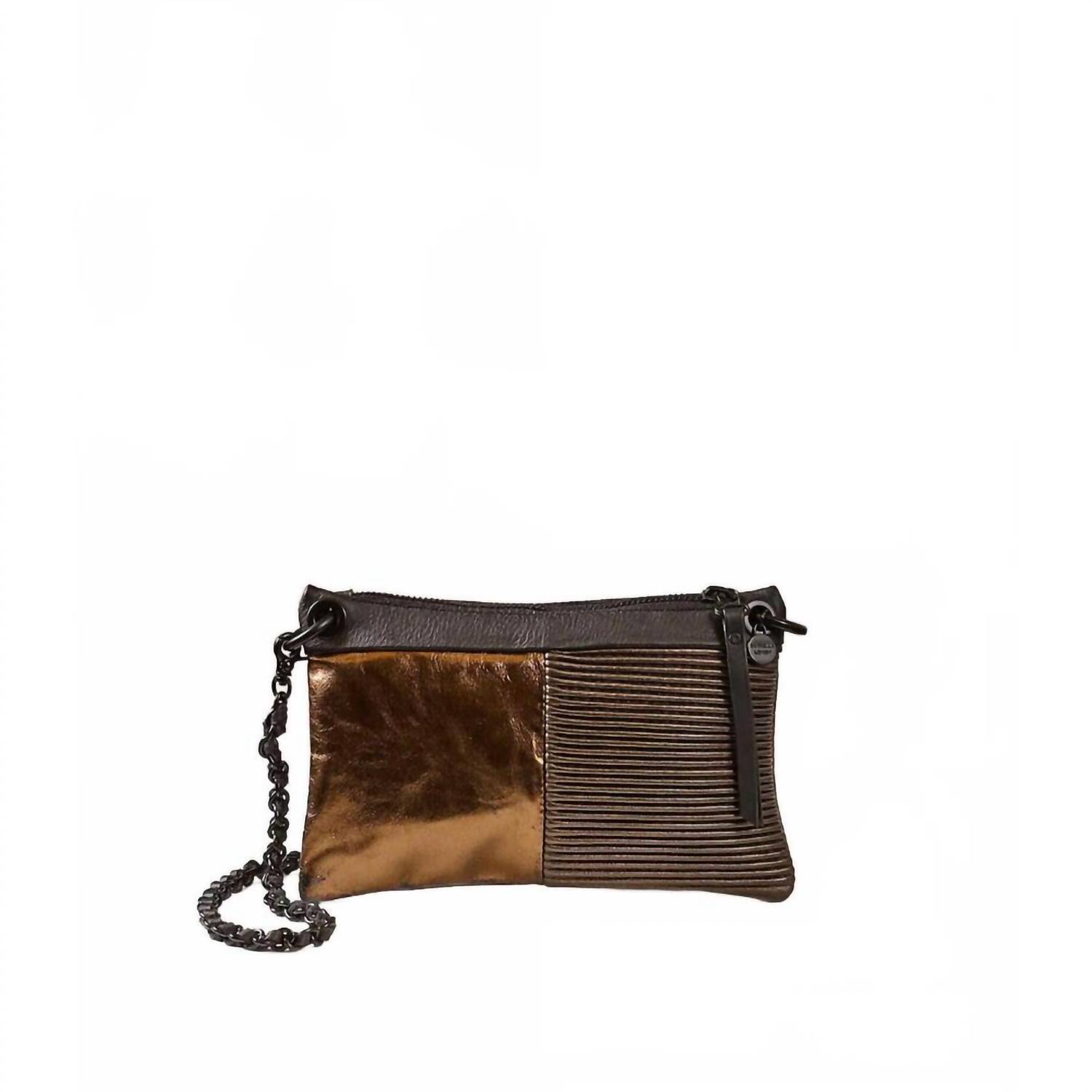 New Daniella Lehavi Women's Malika Clutch Bag In Bronze